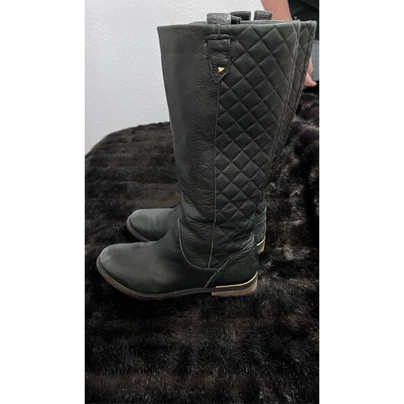 Aldo tall hunting riding quilted boots Sz 8 winter warmth - Picture 4 of 5